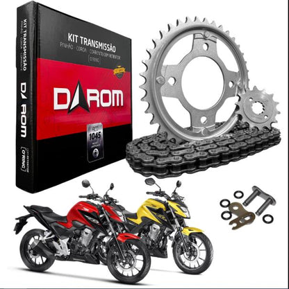 Kit Transmissão Darom CB 300F Twister 2023 2024 2025