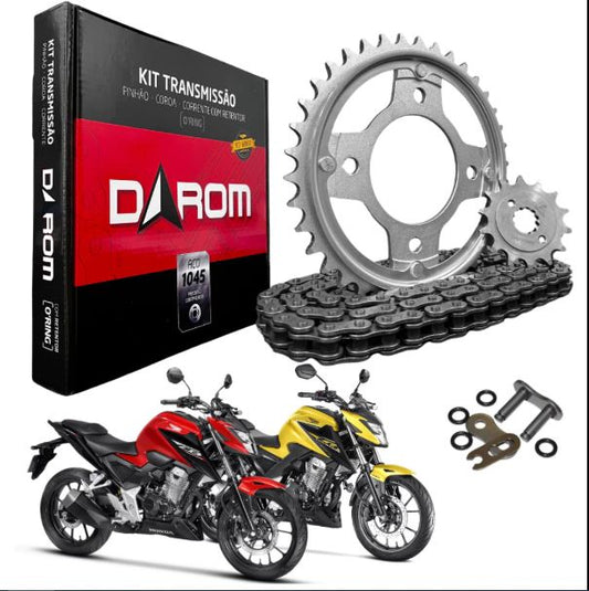 Kit Transmissão Darom CB 300F Twister 2023 2024 2025